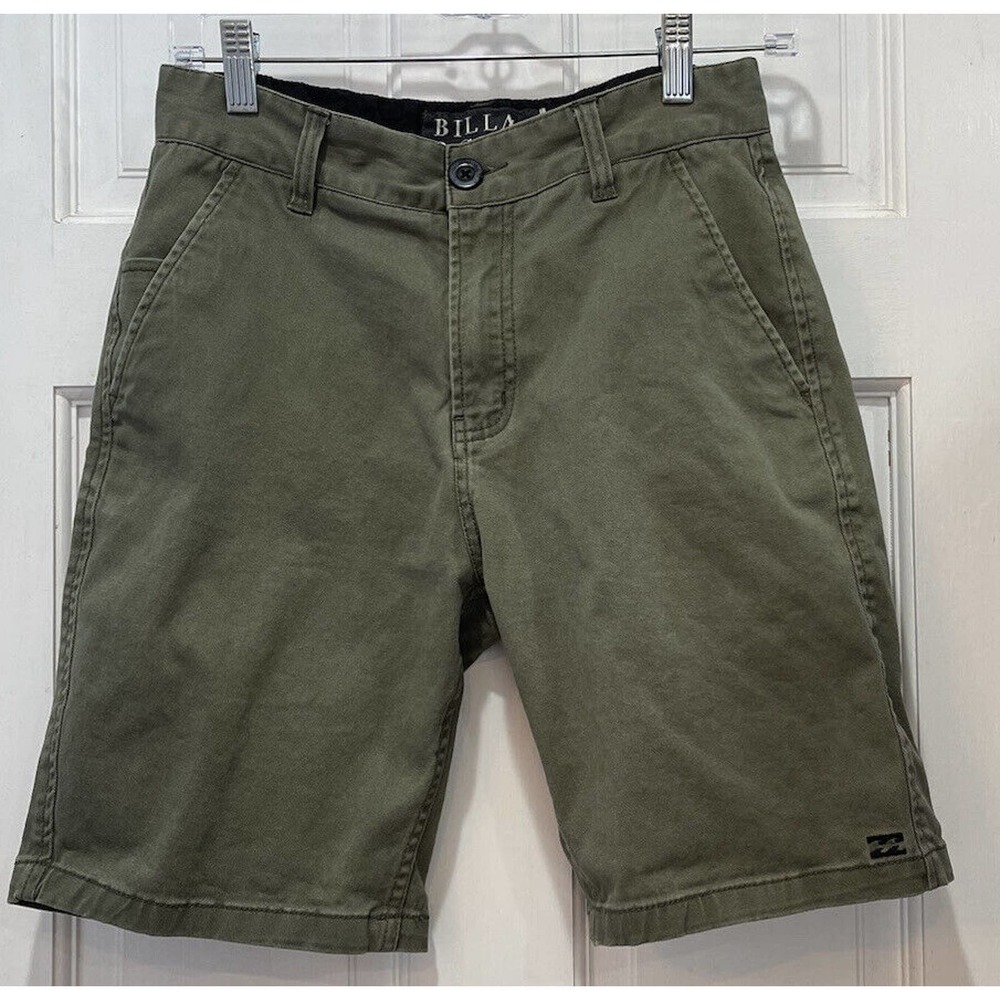 Billabong Double Standard Green Men’s Shorts Size 28